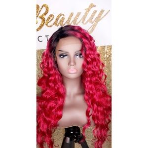 High quality synthetic wig (Pink Fuschia color)